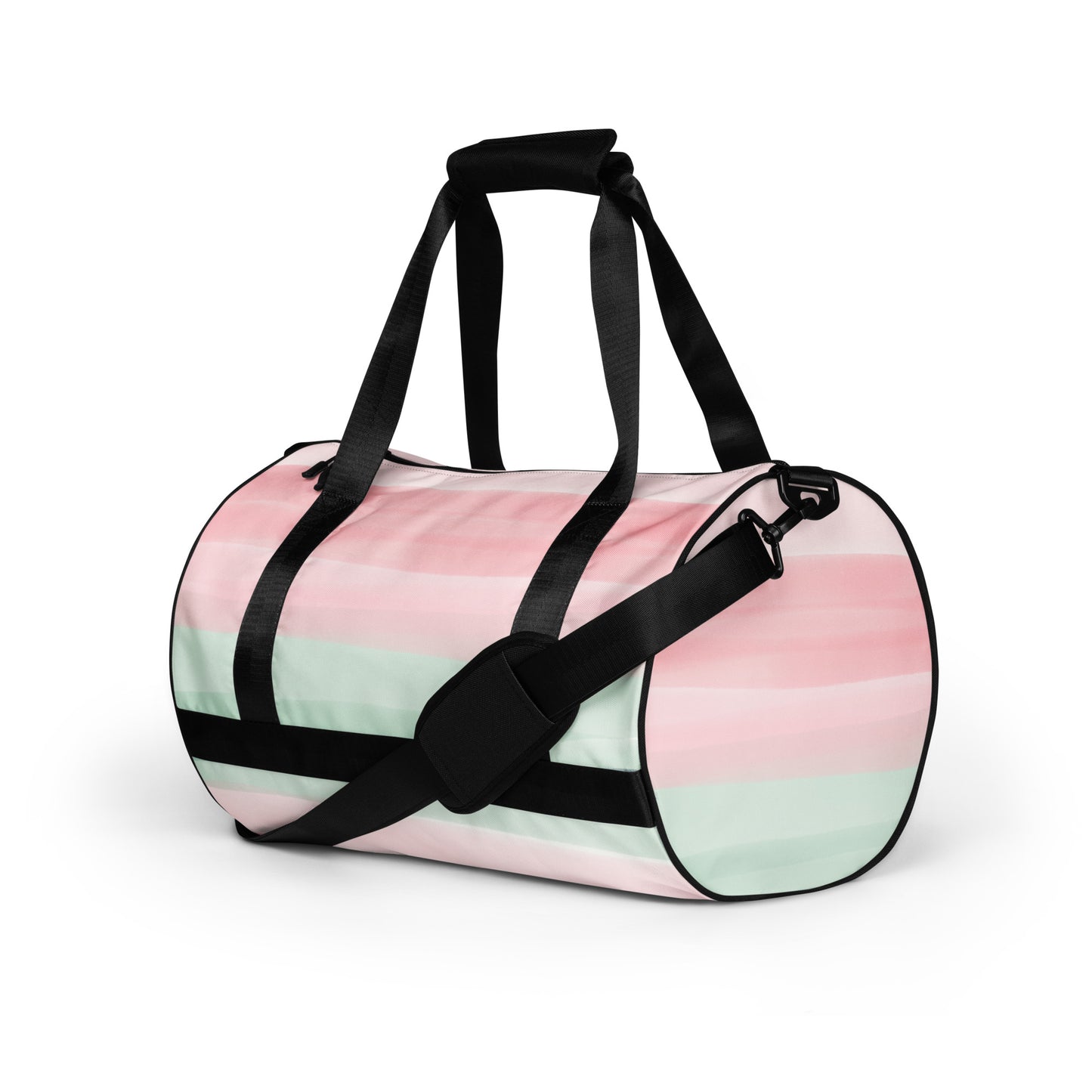 All-Over Print Gym Bag – Bold, Strong & Ready to Go
