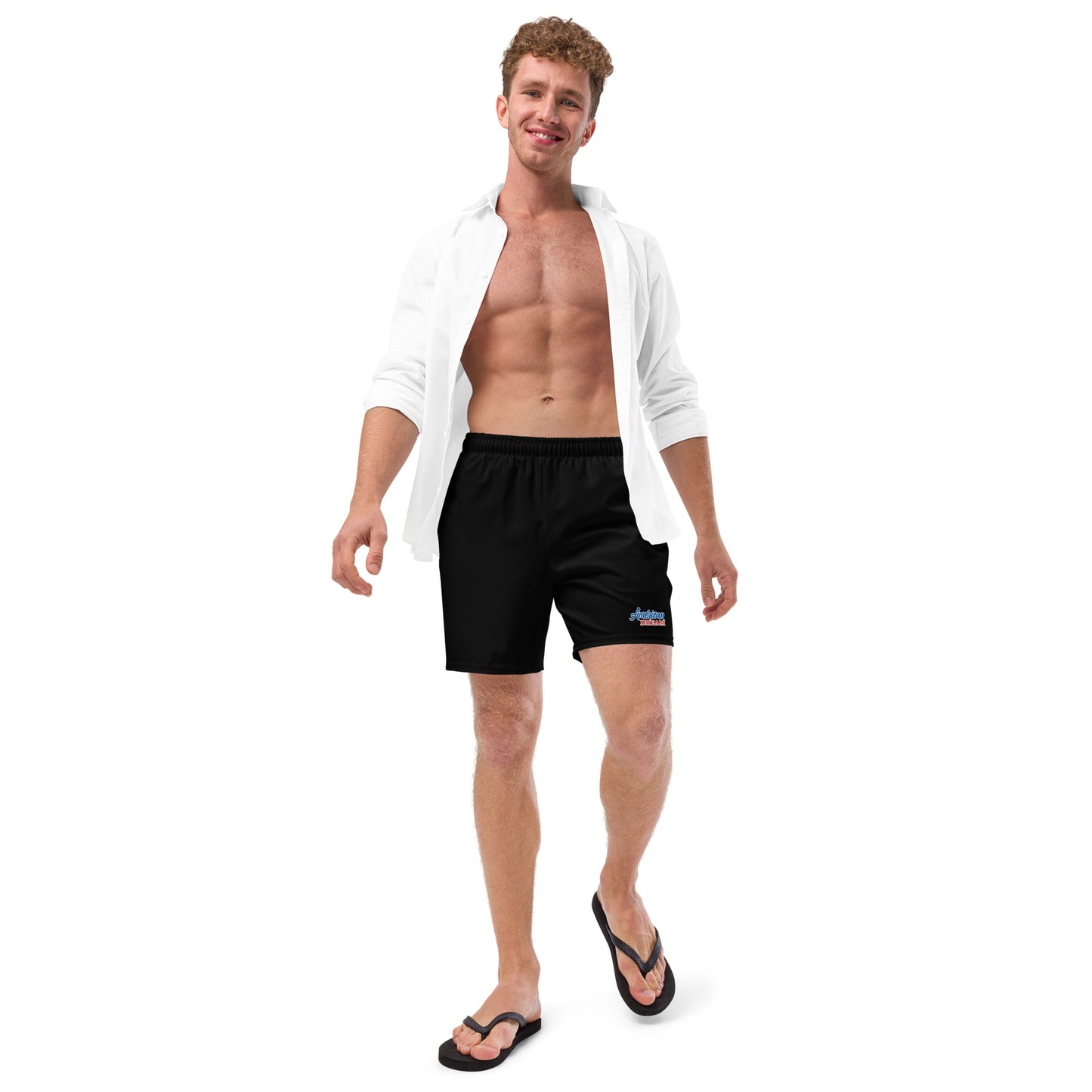 Recycled Swim Trunks - American Dream Signature Swim Trunks