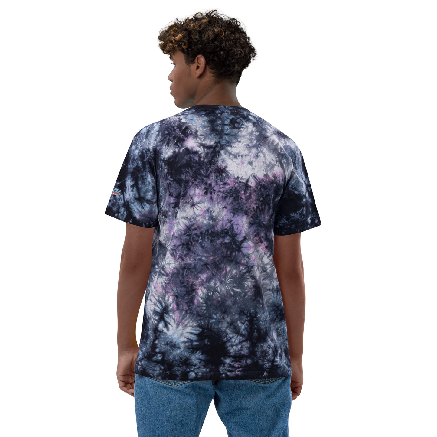 Oversized Tie-Dye T-Shirt – Bold Unisex Streetwear Style