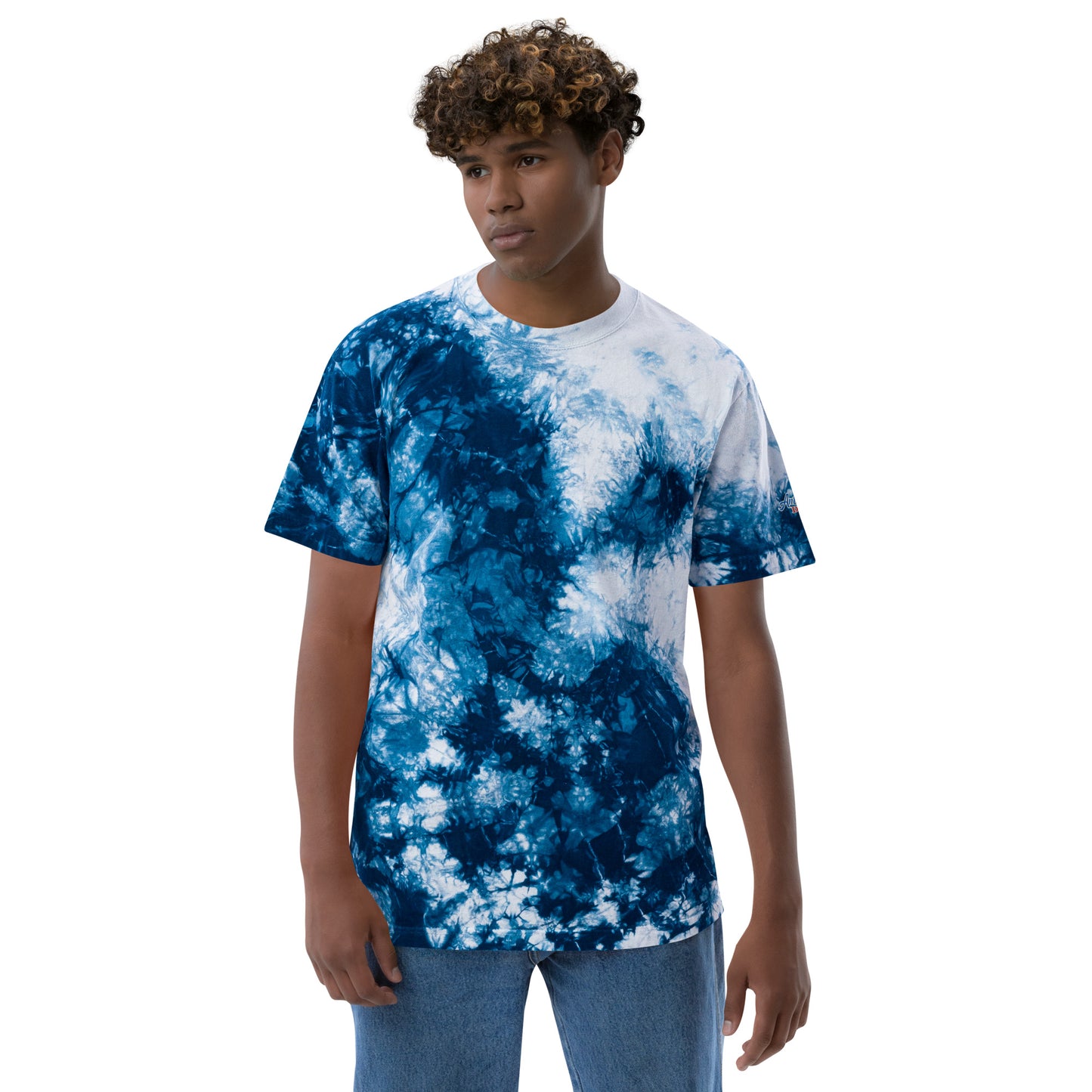 Oversized Tie-Dye T-Shirt – Bold Unisex Streetwear Style