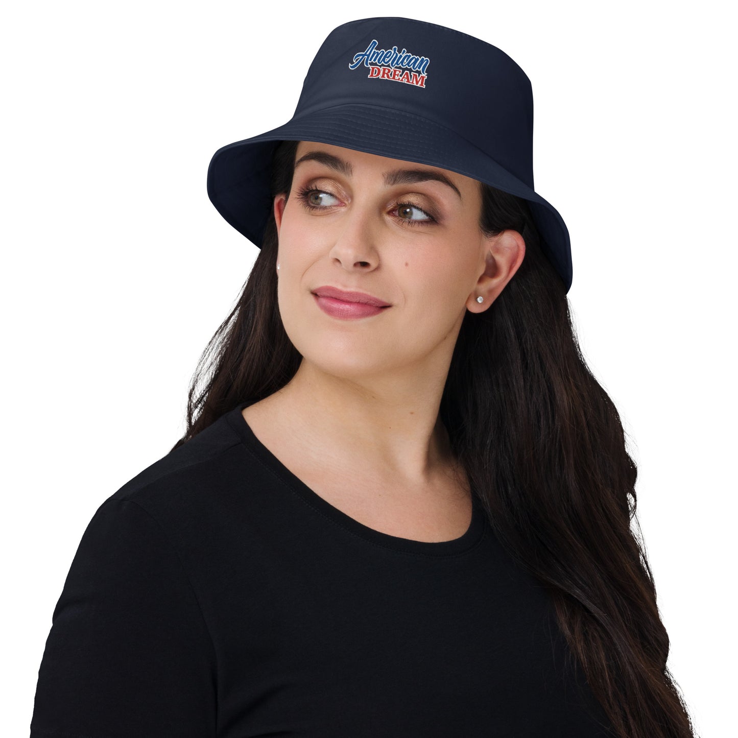 Old School Bucket Hat – Embroidered Vintage Style