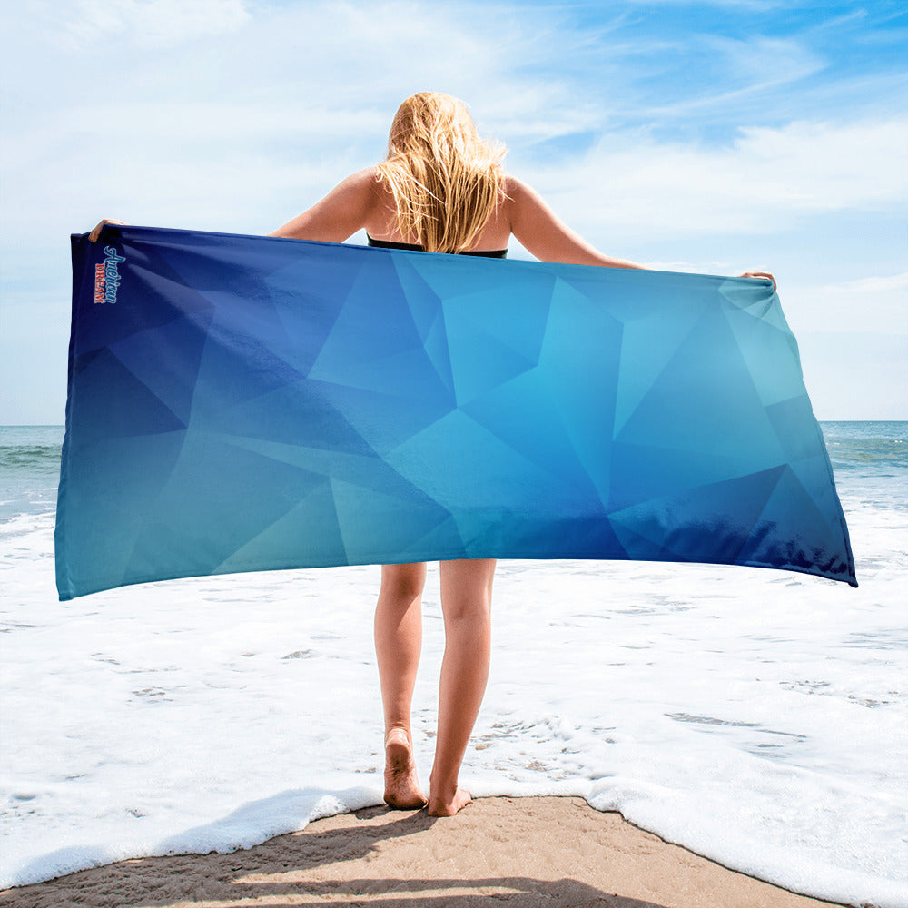American Dream Beach Towel – Vibrant All-Over Print