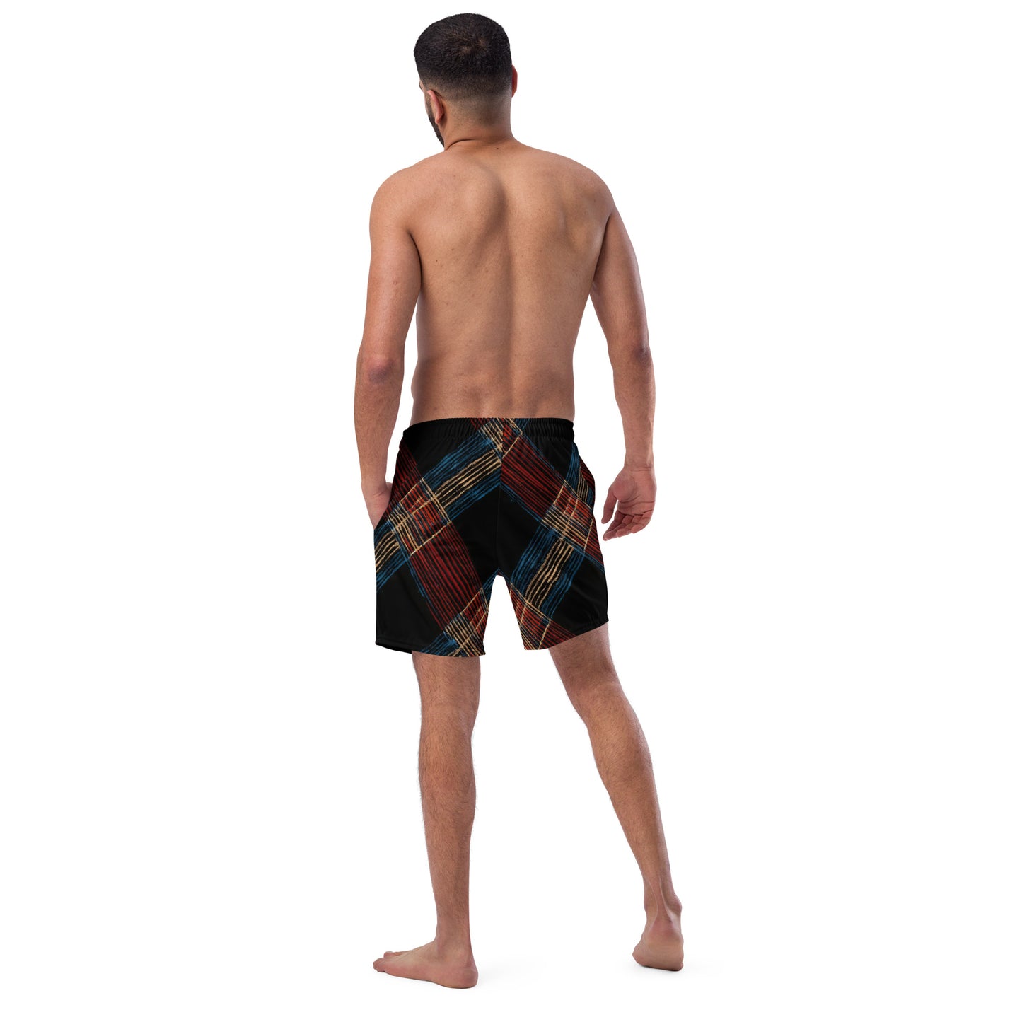 Recycled Swim Trunks – Urban Grid Edition