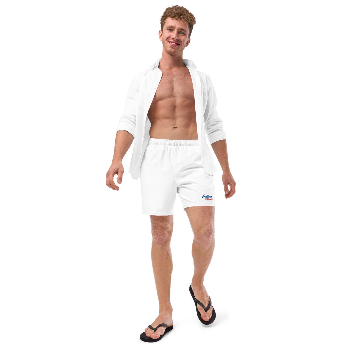 Recycled Swim Trunks - American Dream Signature Swim Trunks