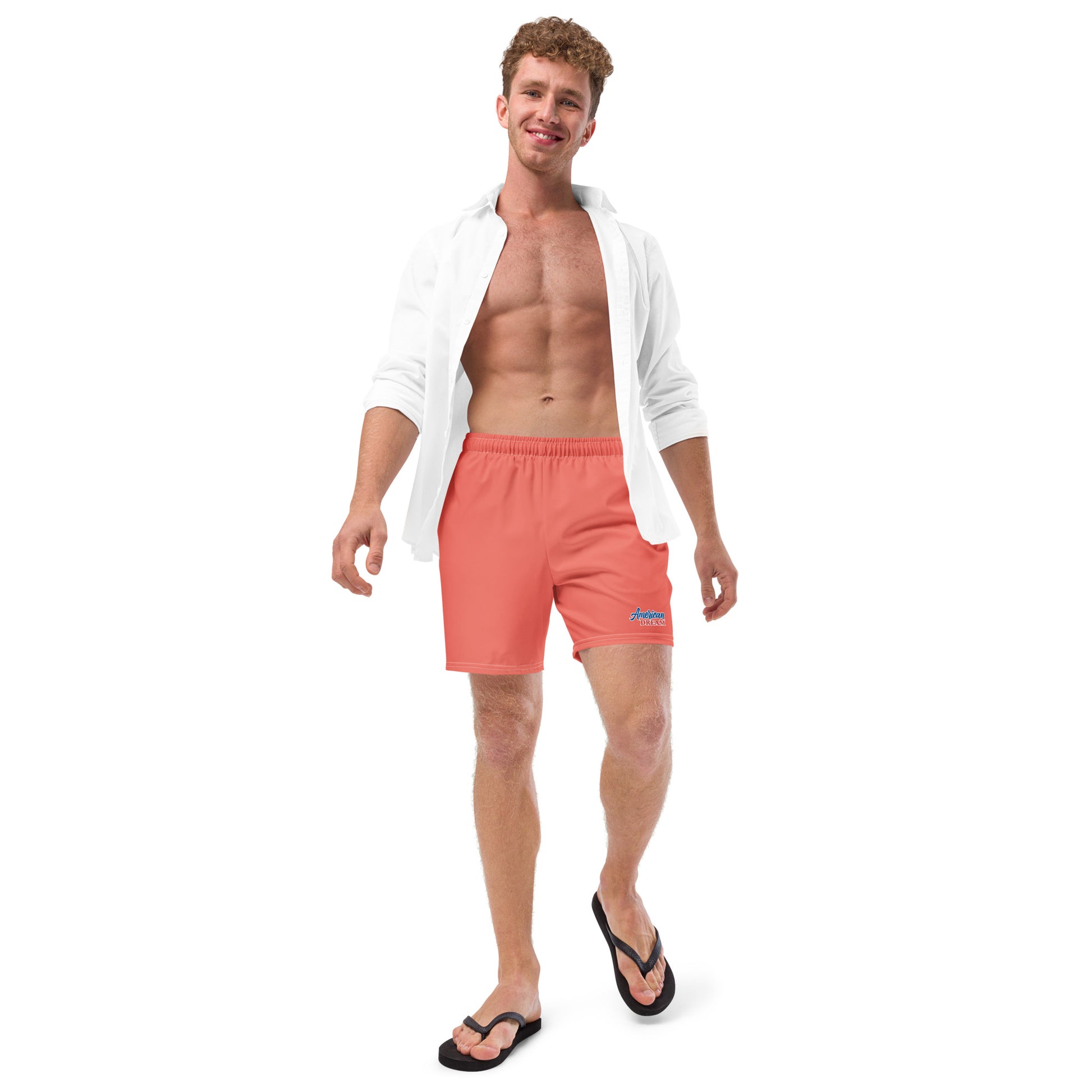 Recycled Swim Trunks - American Dream Signature Swim Trunks