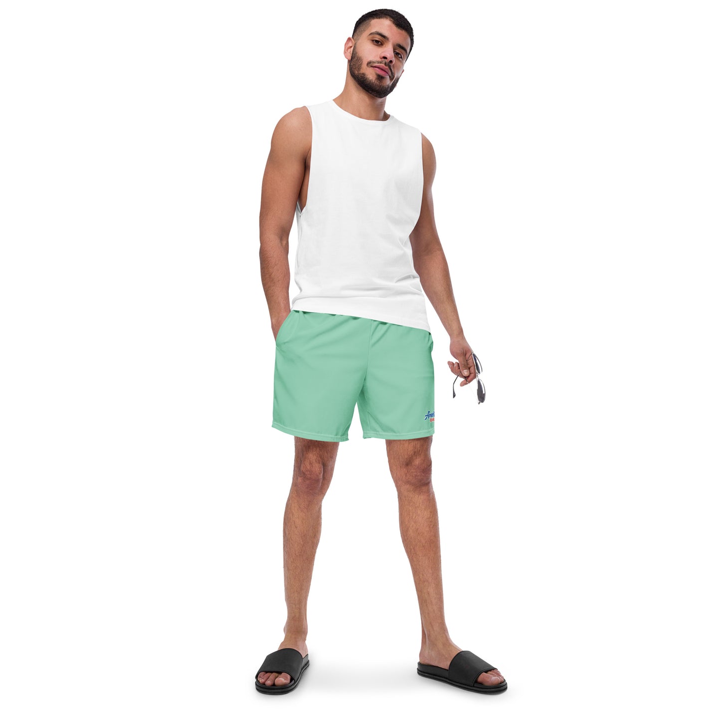 Recycled Swim Trunks - American Dream Signature Swim Trunks