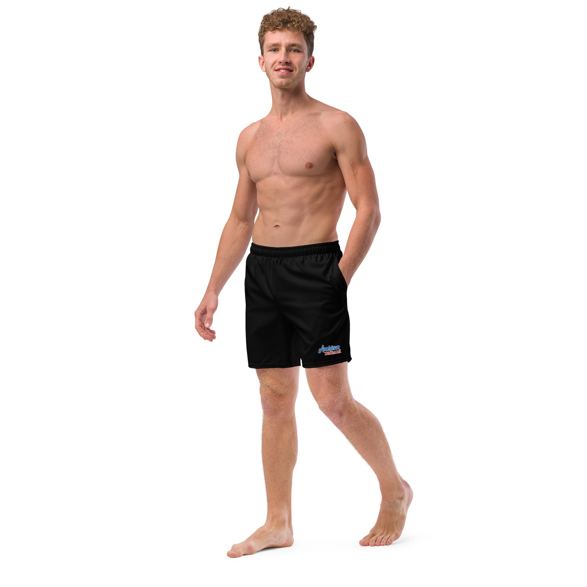 Recycled Swim Trunks - American Dream Signature Swim Trunks
