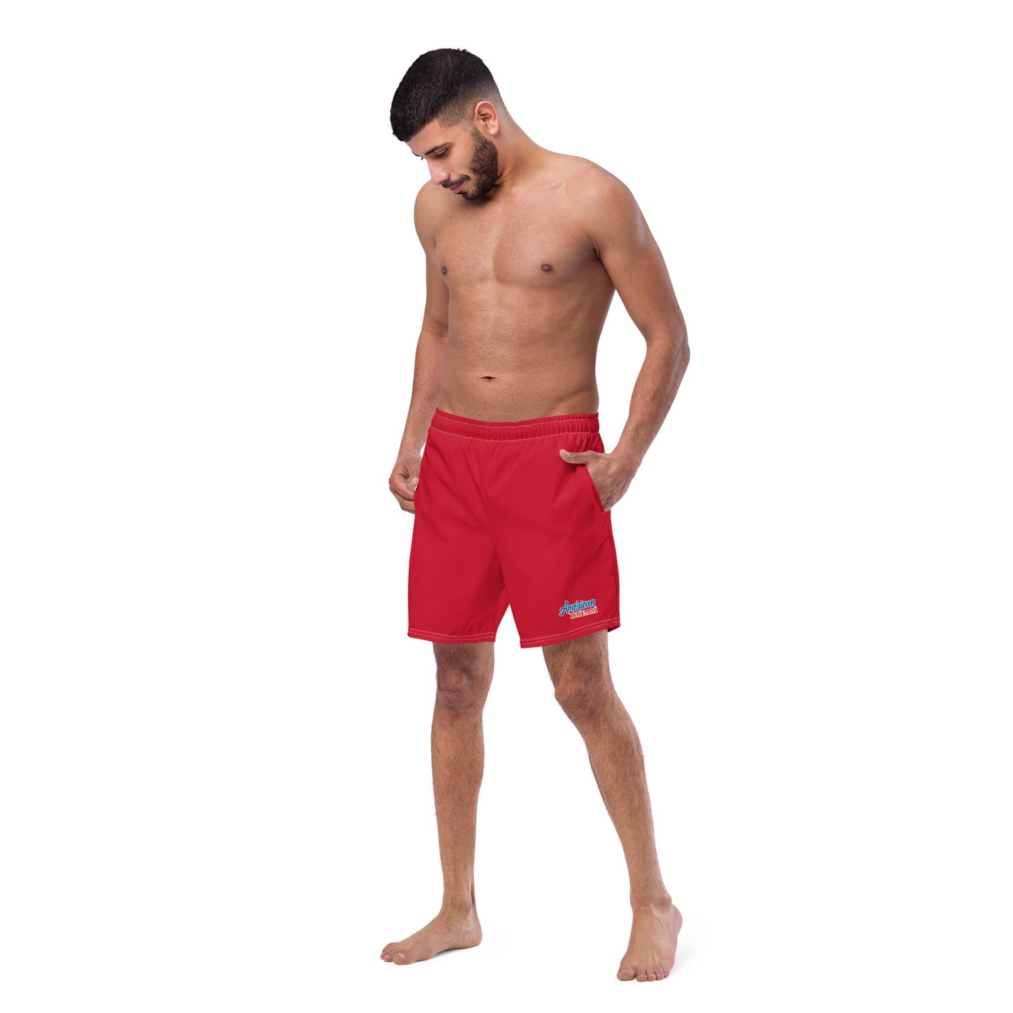 Recycled Swim Trunks - American Dream Signature Swim Trunks