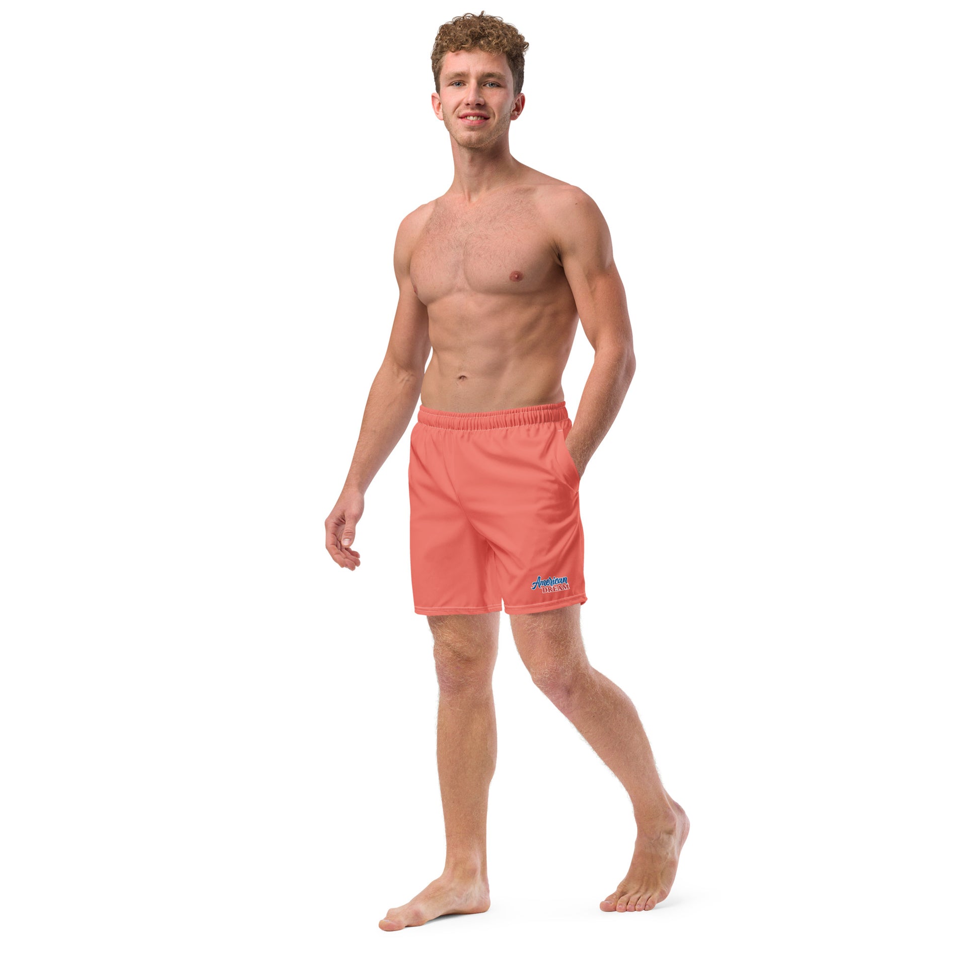 Recycled Swim Trunks - American Dream Signature Swim Trunks
