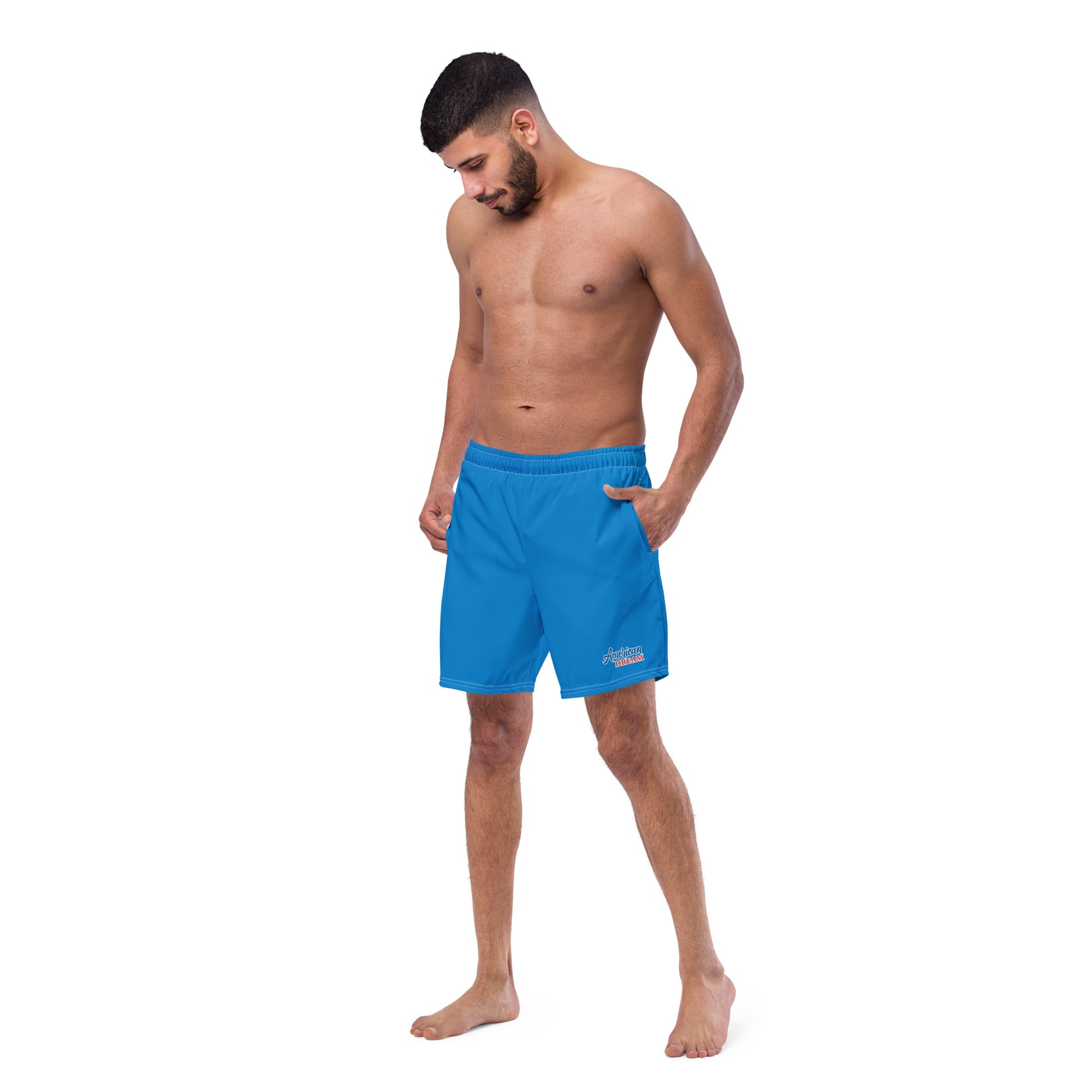 Recycled Swim Trunks - American Dream Signature Swim Trunks