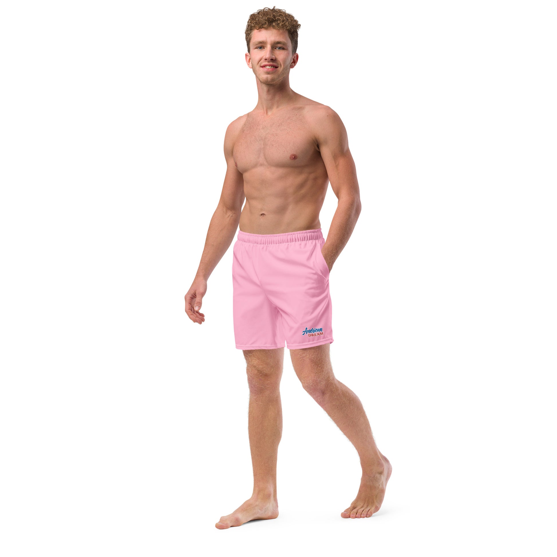 Recycled Swim Trunks. American Dream Signature Swim Trunks.
