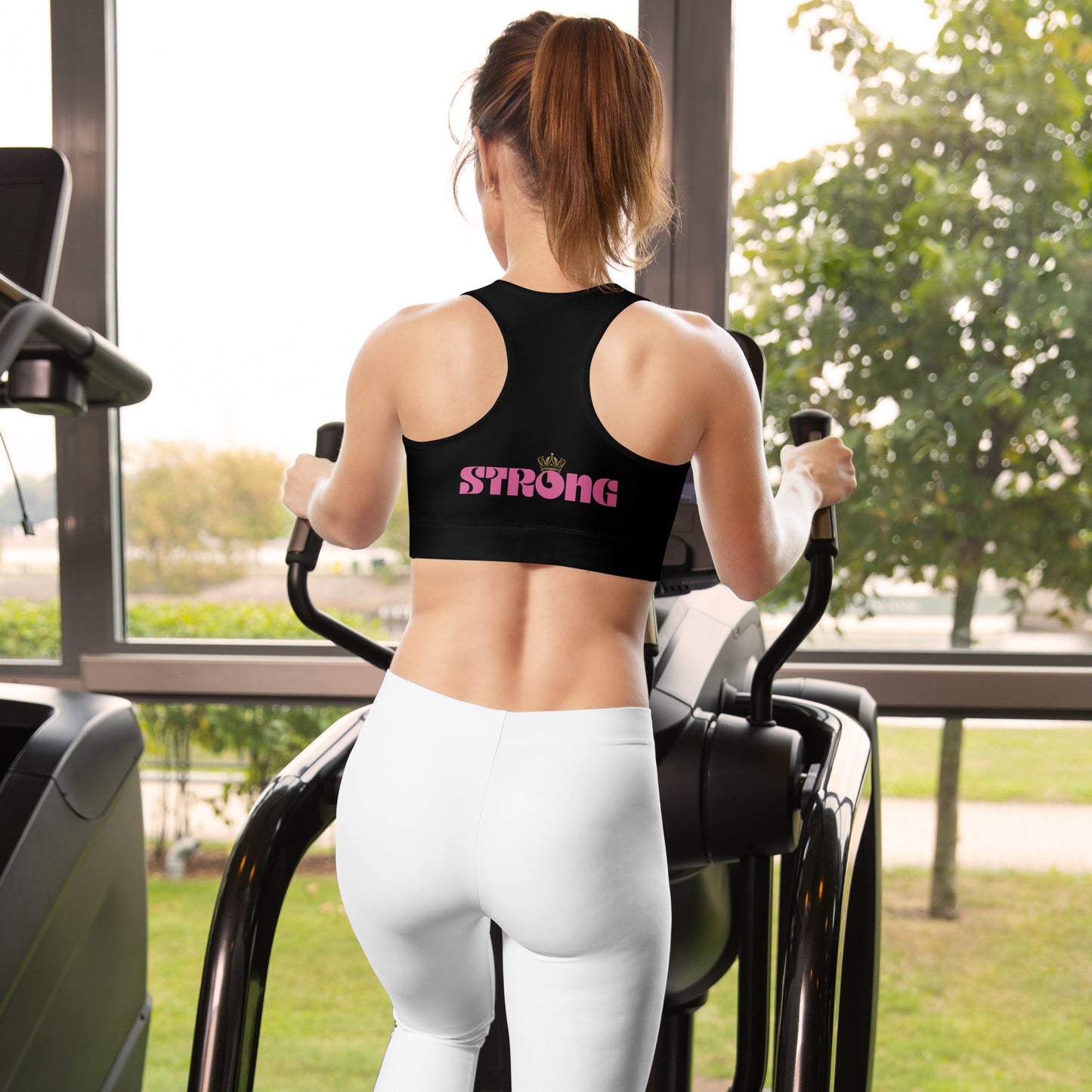 Strong Edition – Sports Bra - Moisture-Wicking, Supportive, Stylish