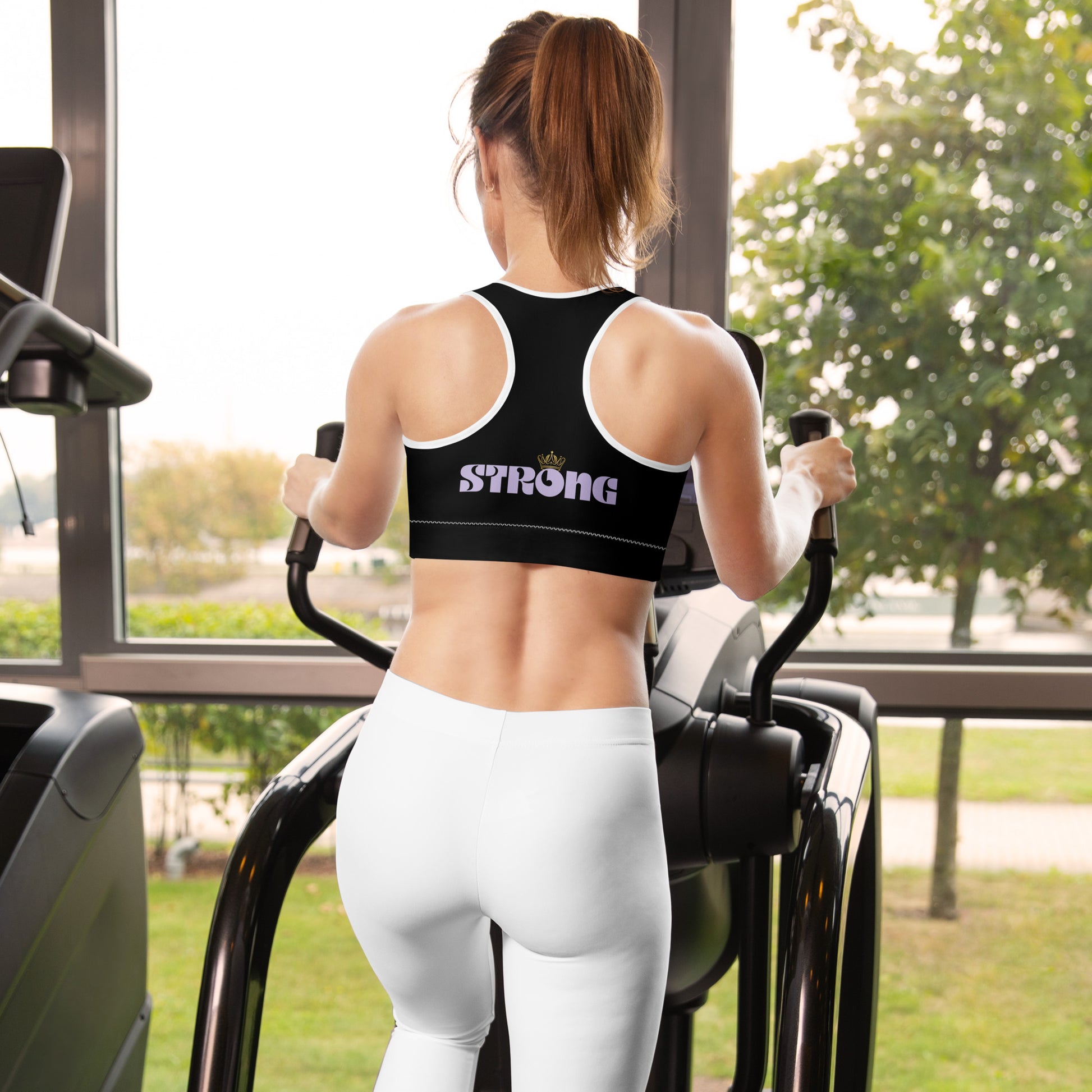 Strong Edition – Sports Bra - Moisture-Wicking, Supportive, Stylish
