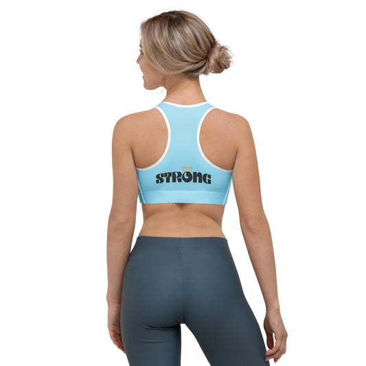 Strong Edition – Sports Bra - Moisture-Wicking, Supportive, Stylish