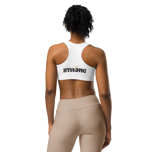 Strong Edition – Sports Bra - Moisture-Wicking, Supportive, Stylish