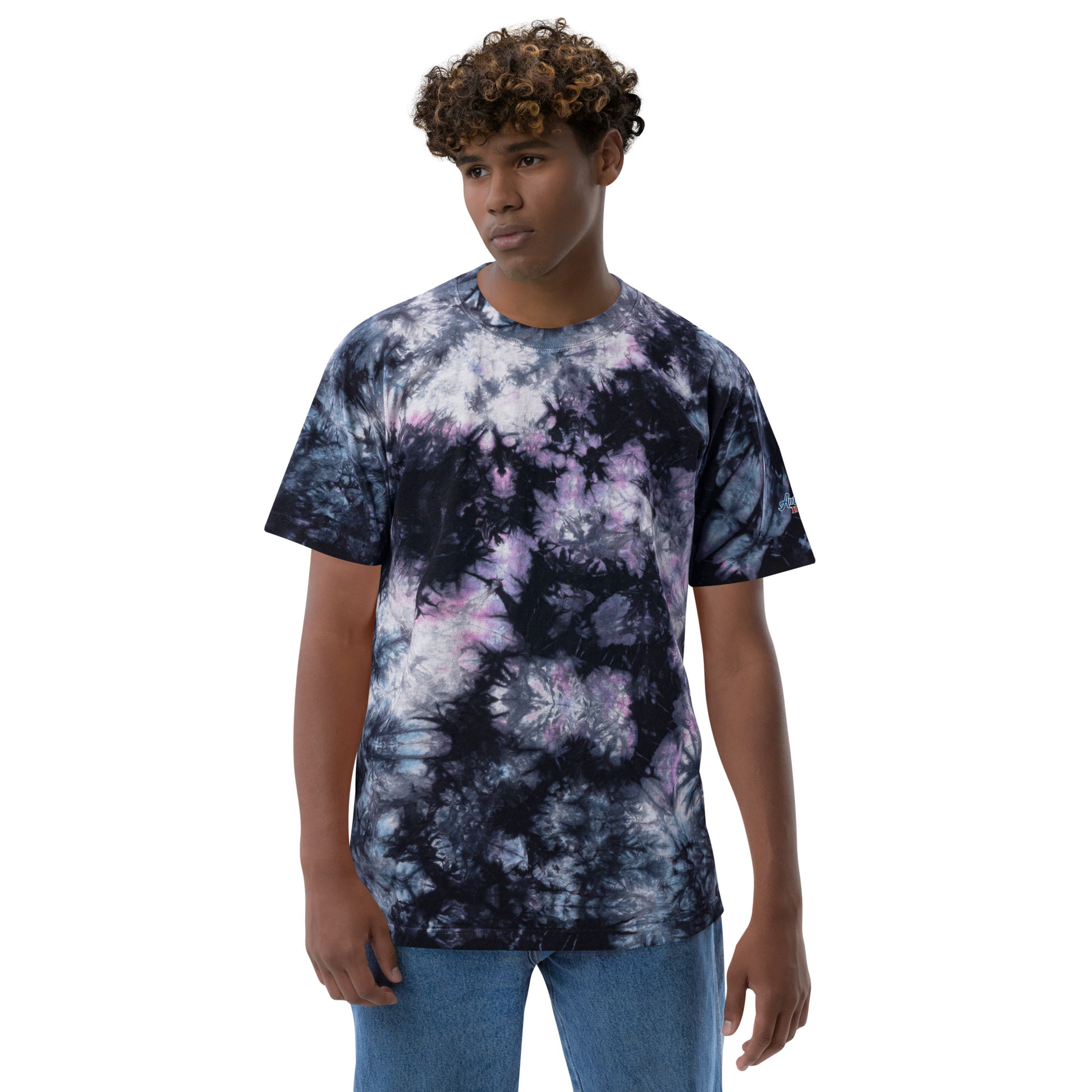 Oversized Tie-Dye T-Shirt – Bold Unisex Streetwear Style