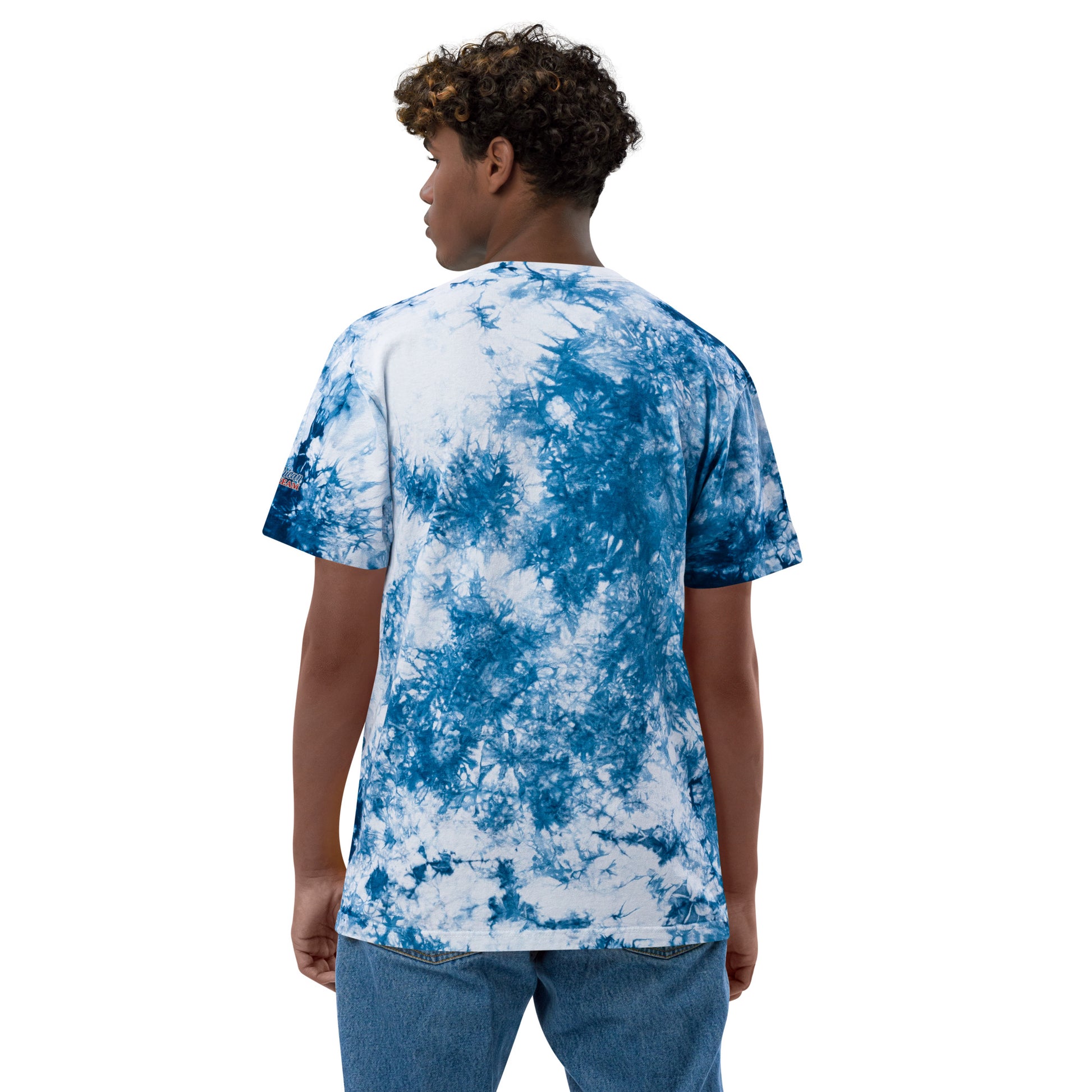 Oversized Tie-Dye T-Shirt – Bold Unisex Streetwear Style