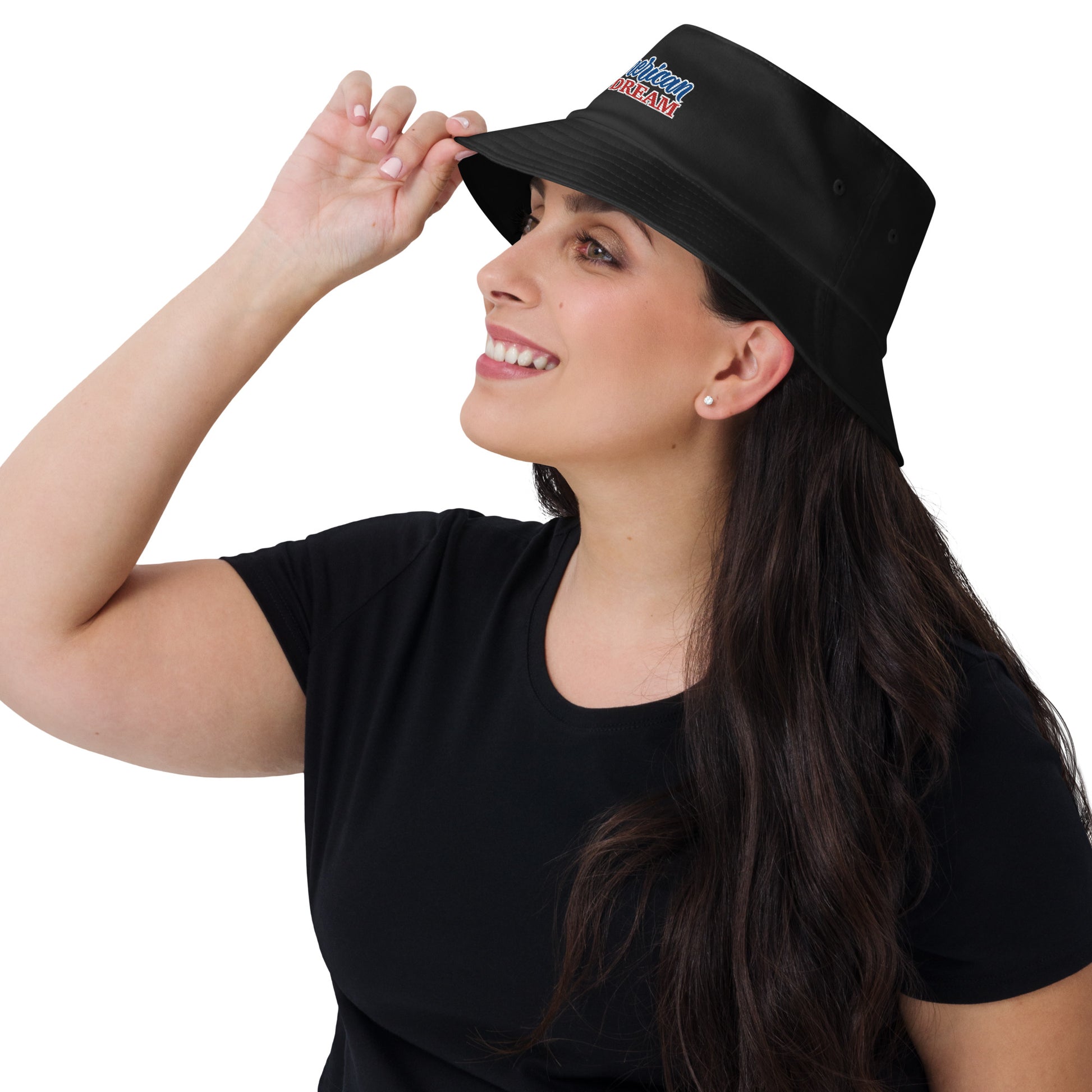 Old School Bucket Hat – Embroidered Vintage Style