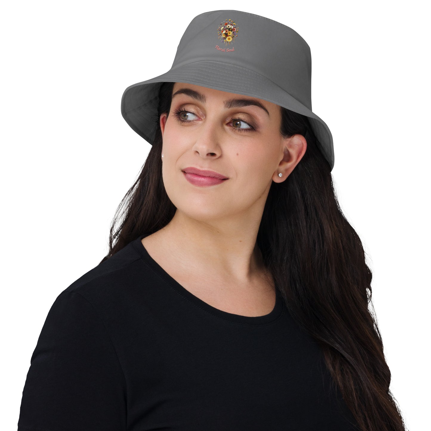 Old School Bucket Hat – Embroidered Vintage Style