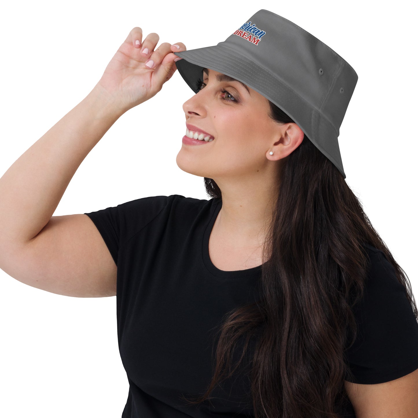 Old School Bucket Hat – Embroidered Vintage Style