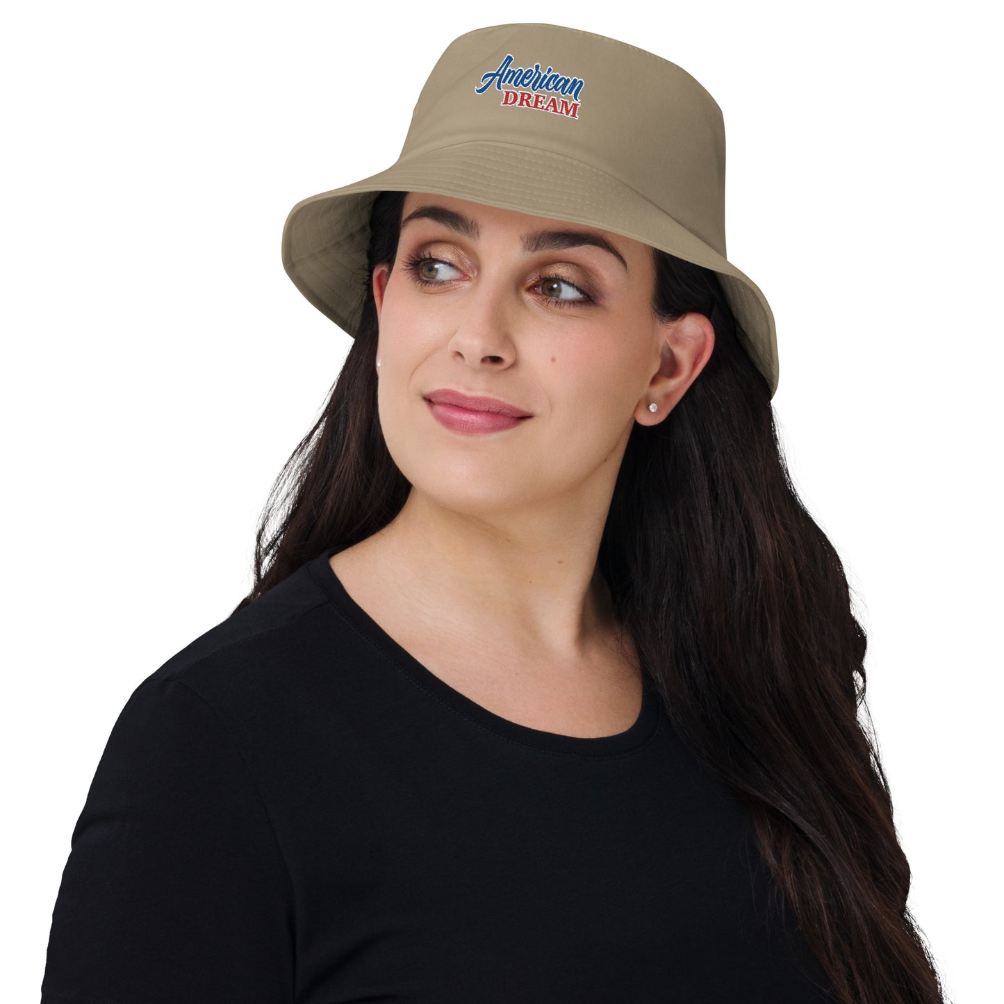 Old School Bucket Hat – Embroidered Vintage Style