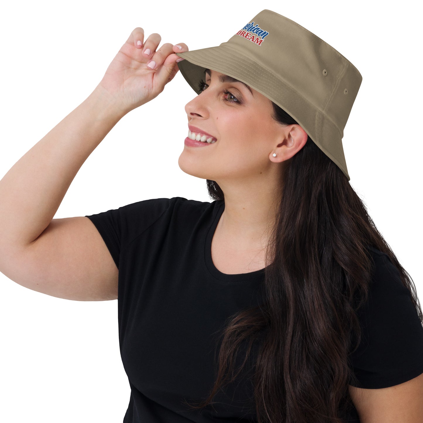 Old School Bucket Hat – Embroidered Vintage Style