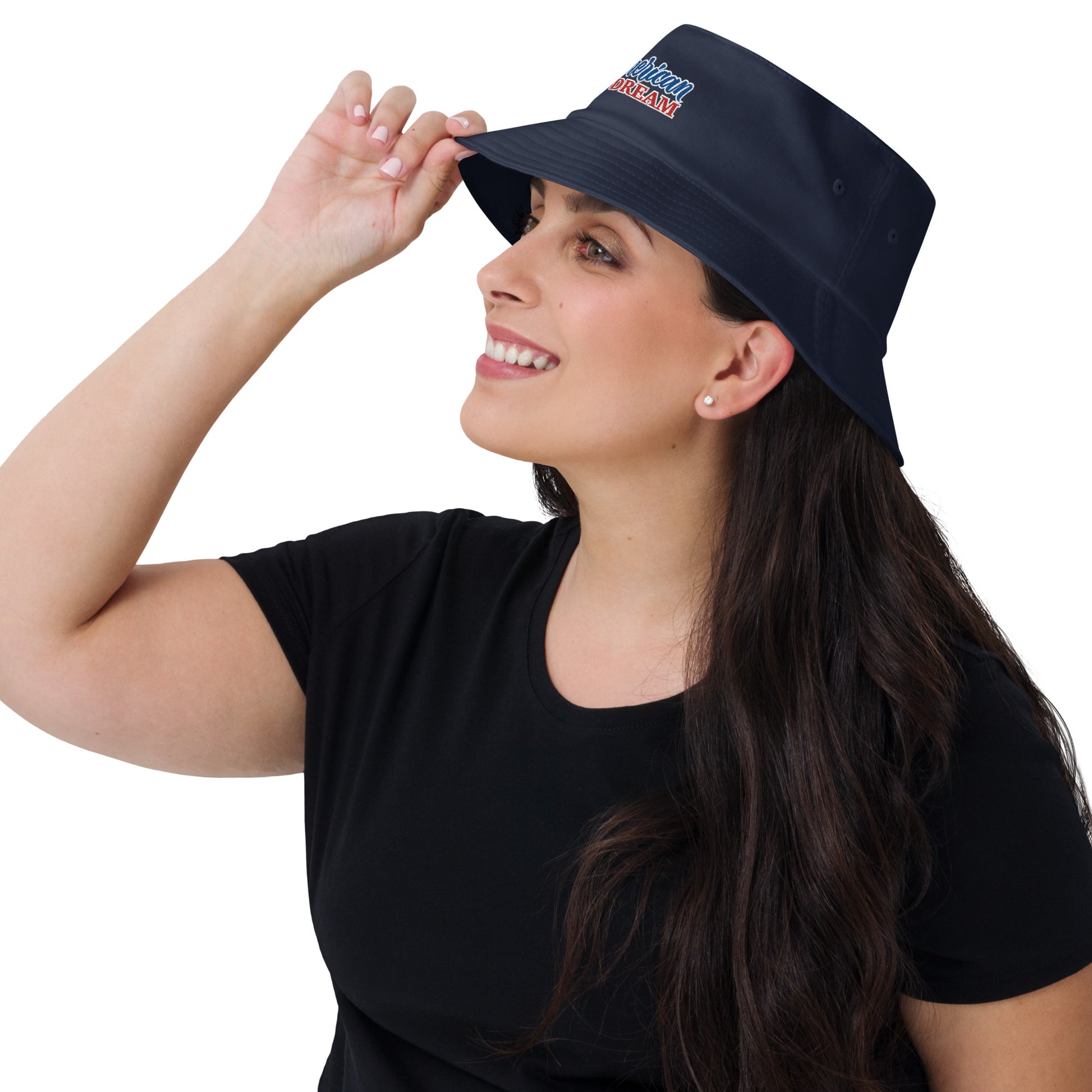 Old School Bucket Hat – Embroidered Vintage Style