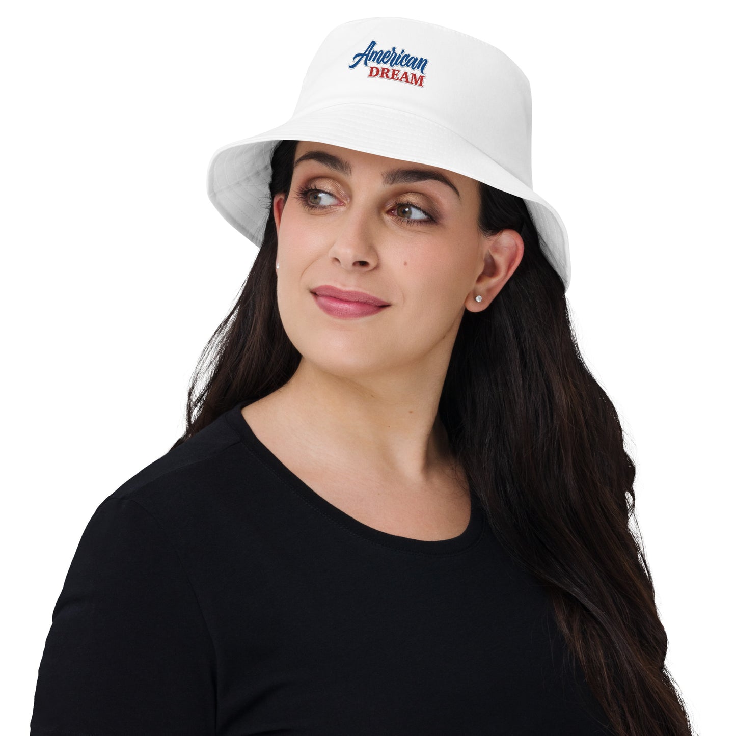 Old School Bucket Hat – Embroidered Vintage Style