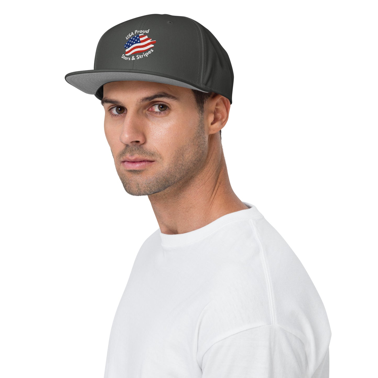 Snapback Hat – Bold Embroidered Statements