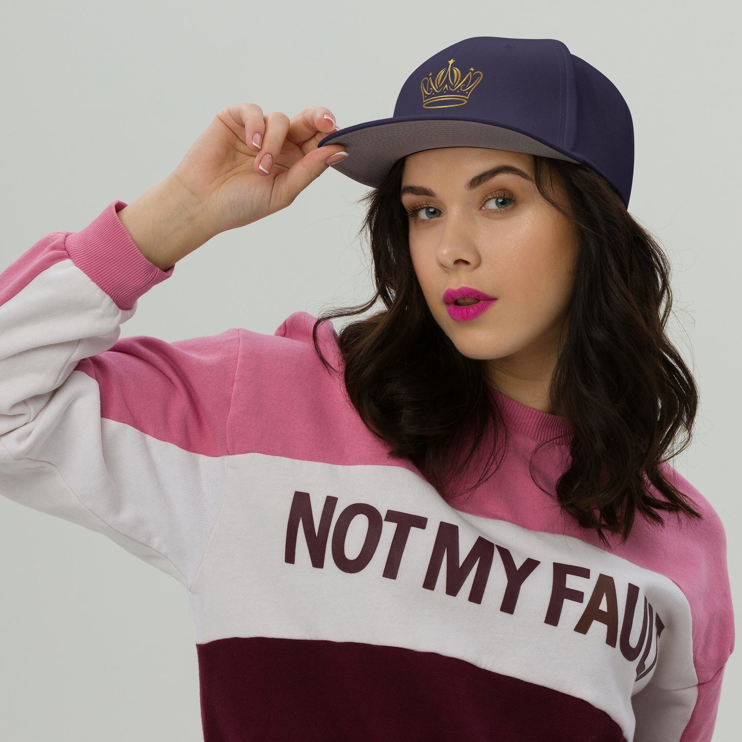 Snapback Hat – Bold Embroidered Statements