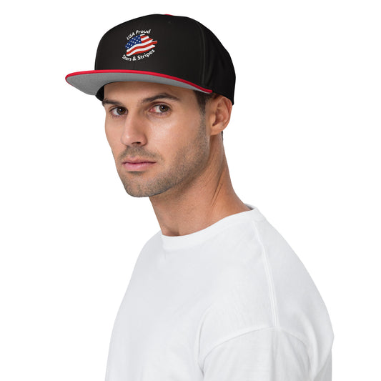 Snapback Hat – Bold Embroidered Statements