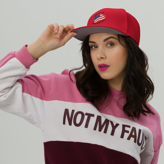 Snapback Hat – Bold Embroidered Statements