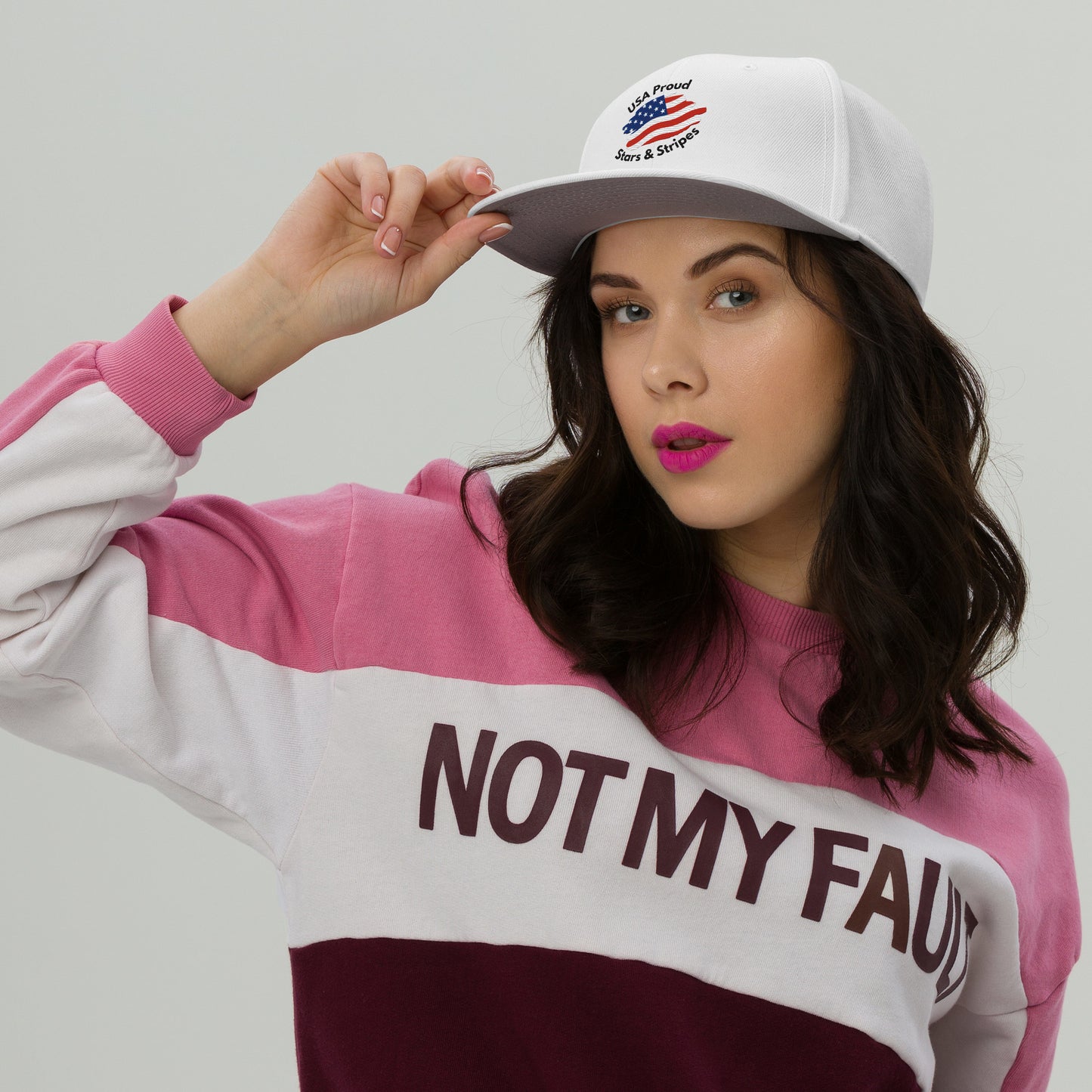 Snapback Hat – Bold Embroidered Statements