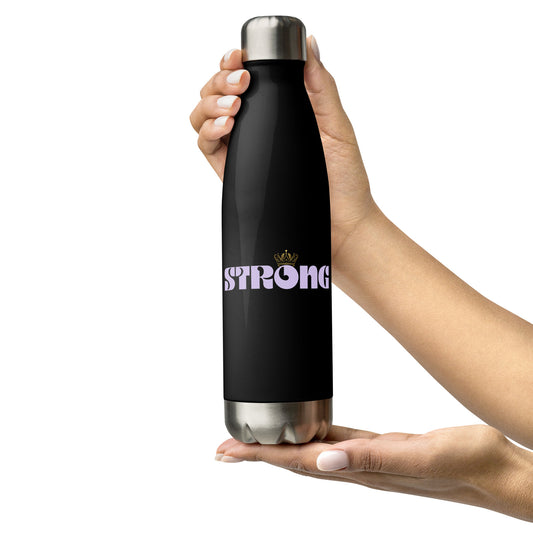 Strong - Insulated Stainless Steel Water Bottle – 17 oz Double-Wall Flask