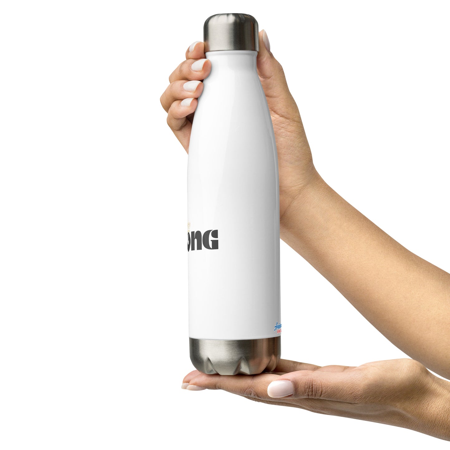 Strong - Insulated Stainless Steel Water Bottle – 17 oz Double-Wall Flask