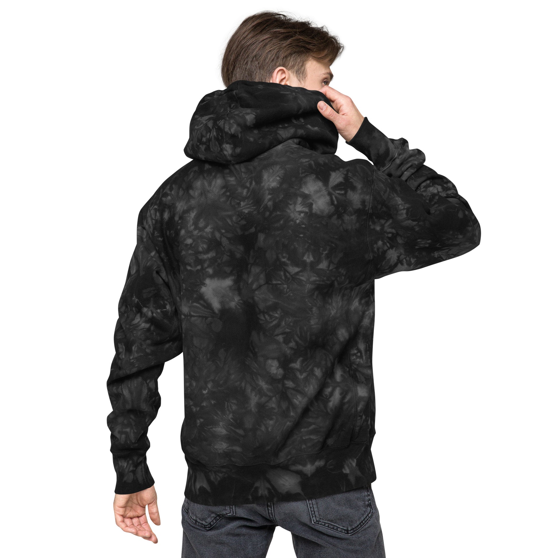 Unisex Champion Tie-Dye Hoodie – One-of-a-Kind Comfort & Style - American Dream Edition