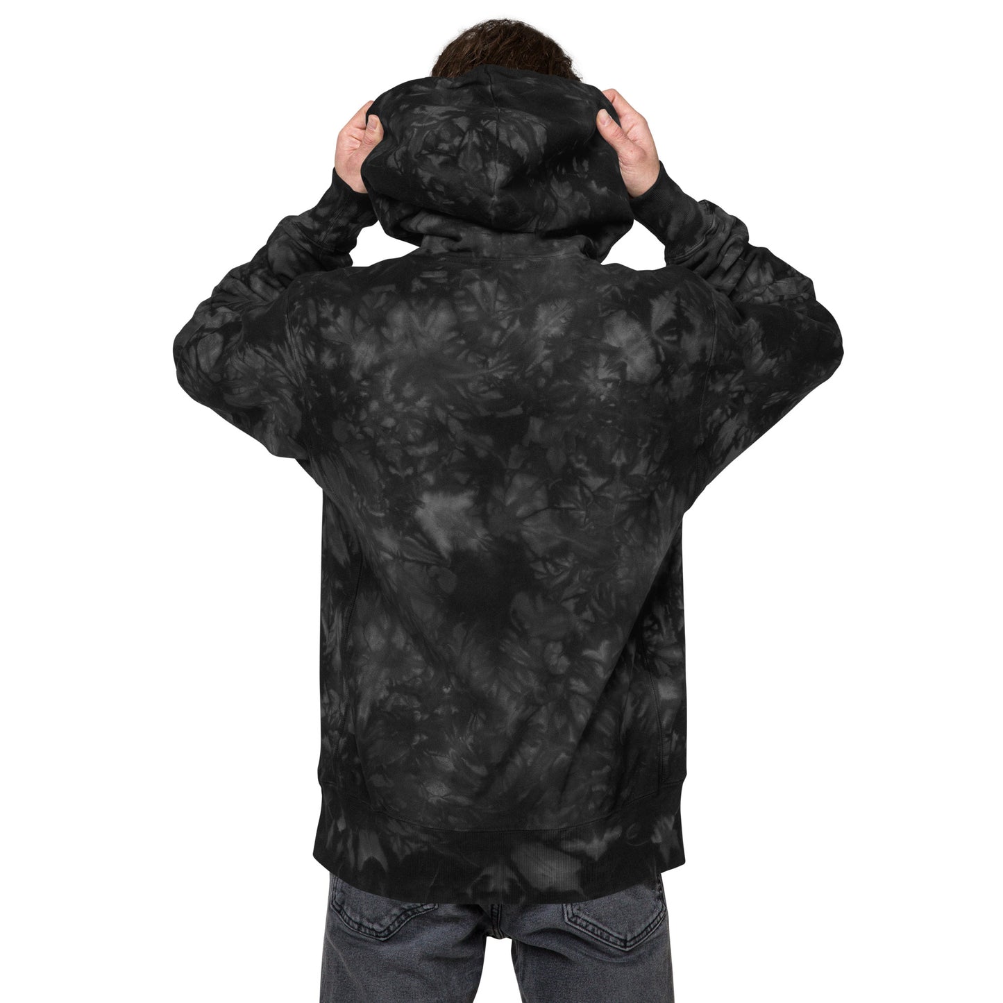 Unisex Champion Tie-Dye Hoodie – One-of-a-Kind Comfort & Style - American Dream Edition