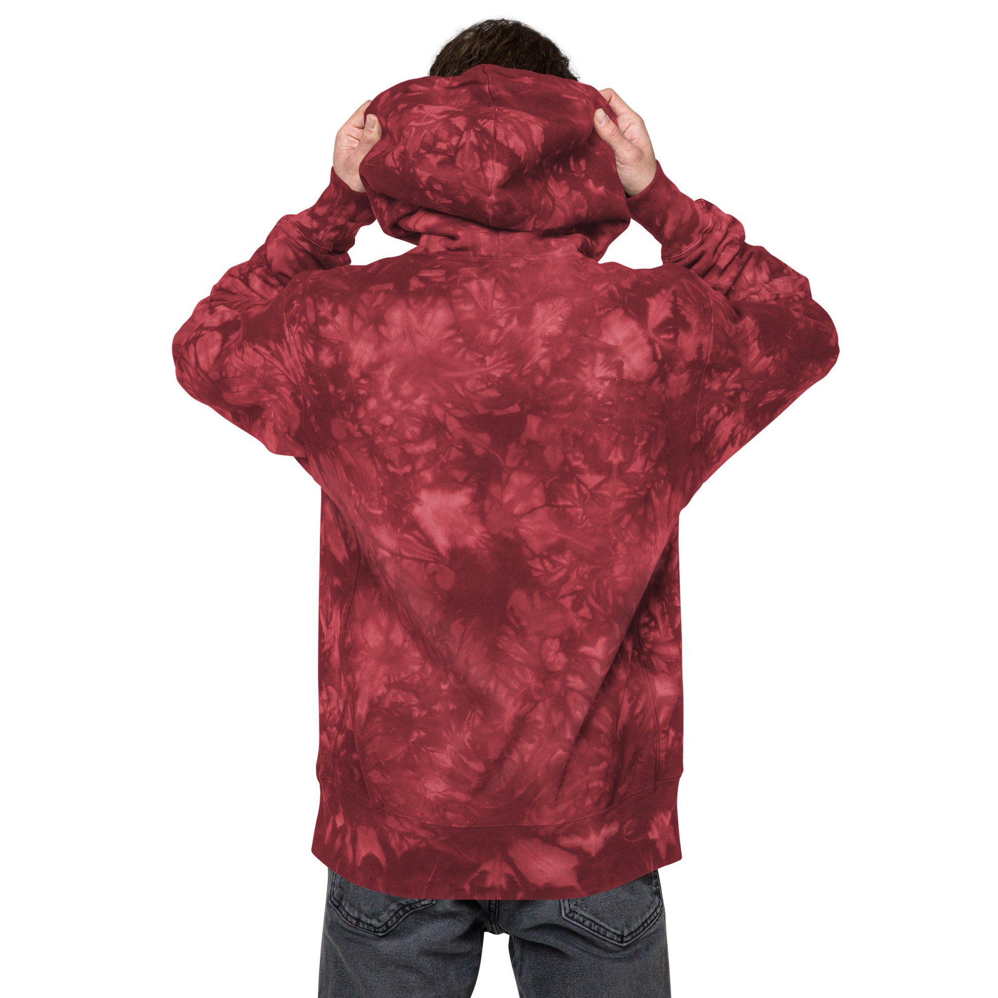 Unisex Champion Tie-Dye Hoodie – One-of-a-Kind Comfort & Style - American Dream Edition