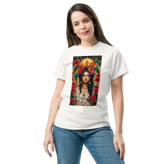 Unisex Classic Tee – Frida Kahlo Inspired Design