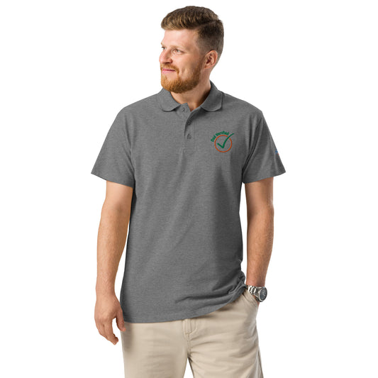 Unisex Premium Piqué Polo Shirt – Dad Verified Edition