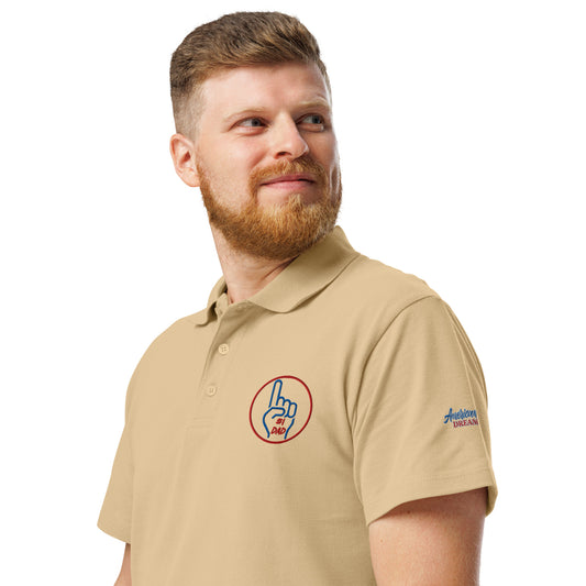 Unisex Premium Piqué Polo Shirt – #1 Dad Edition