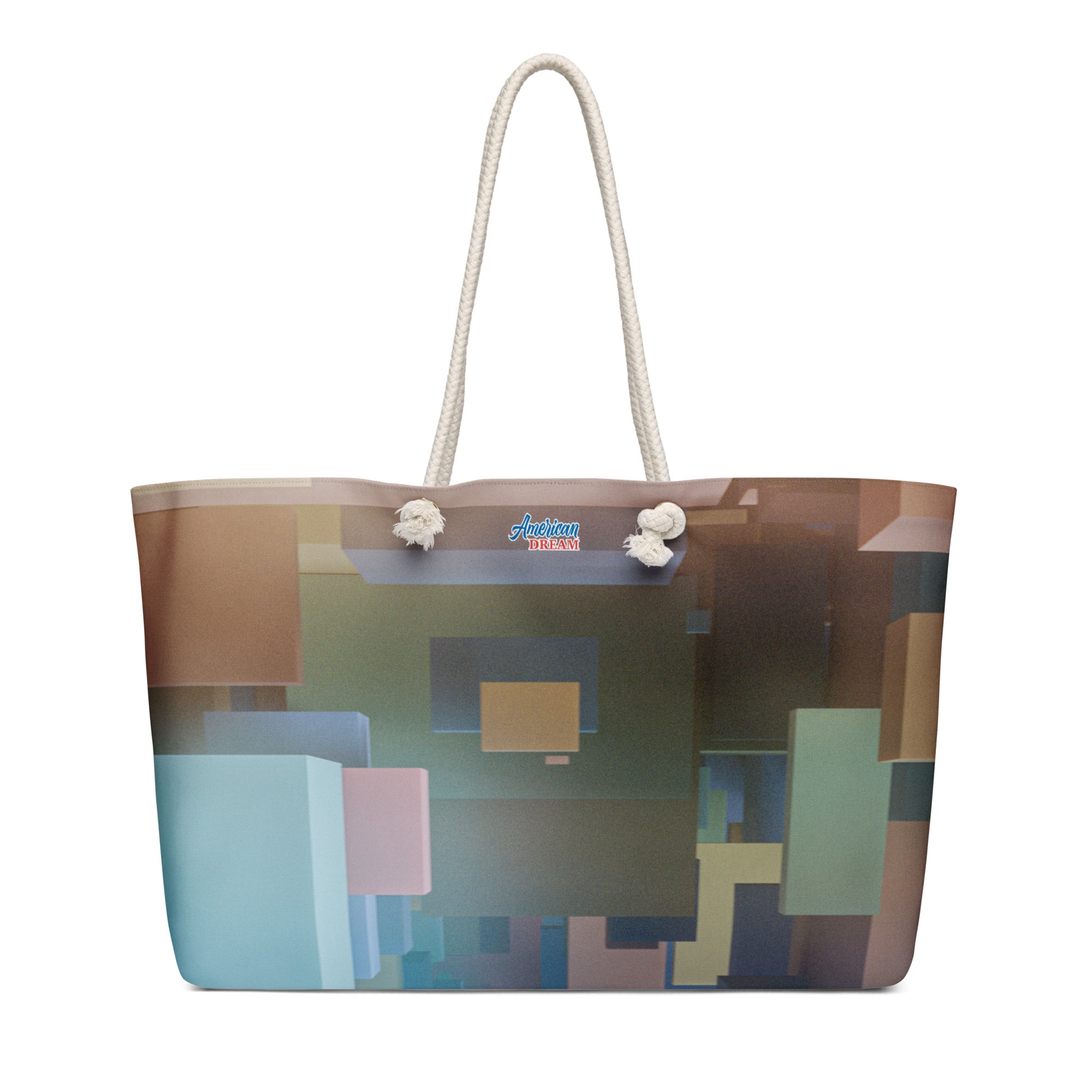 Geo Depth – Oversized Weekender Bag