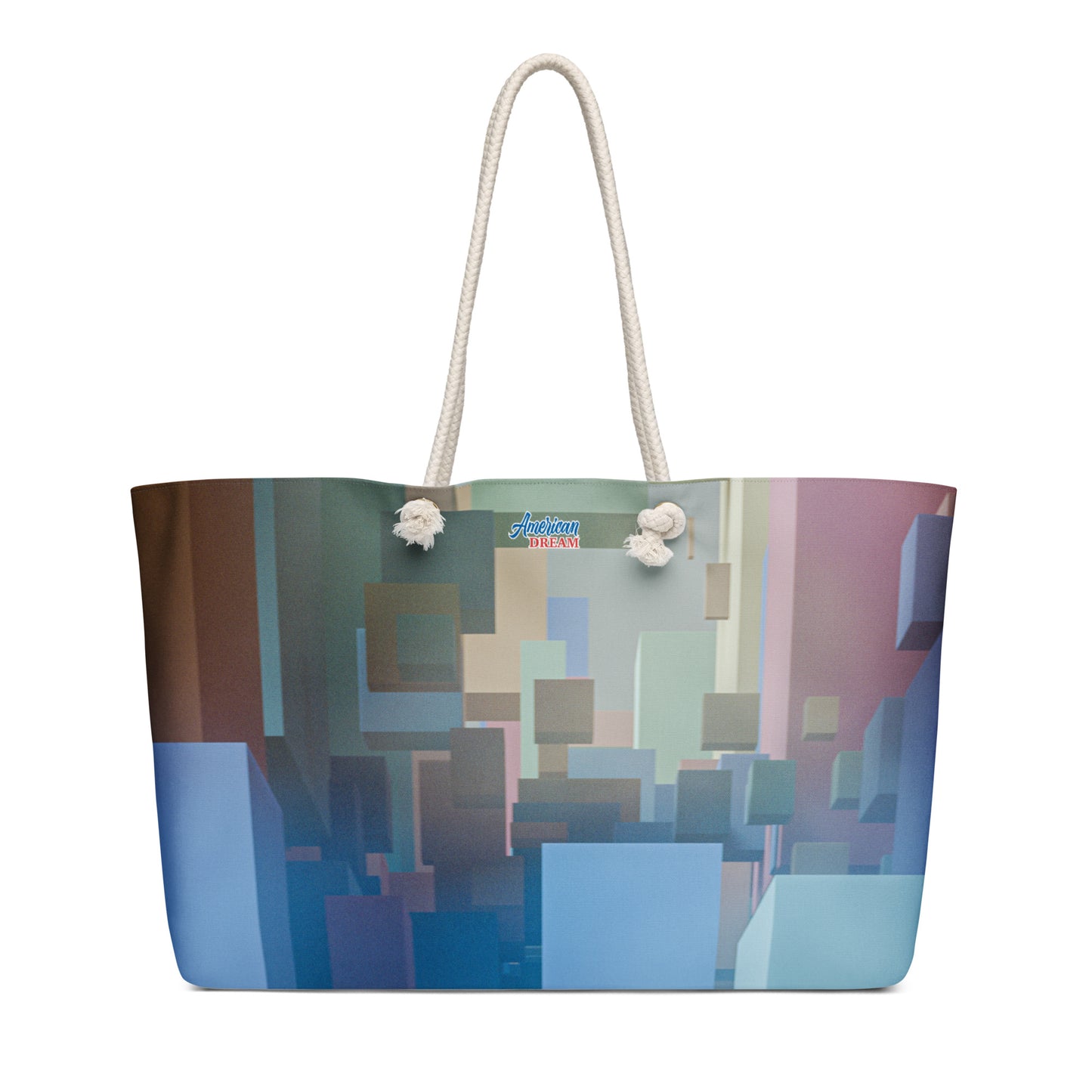 Geo Depth – Oversized Weekender Bag