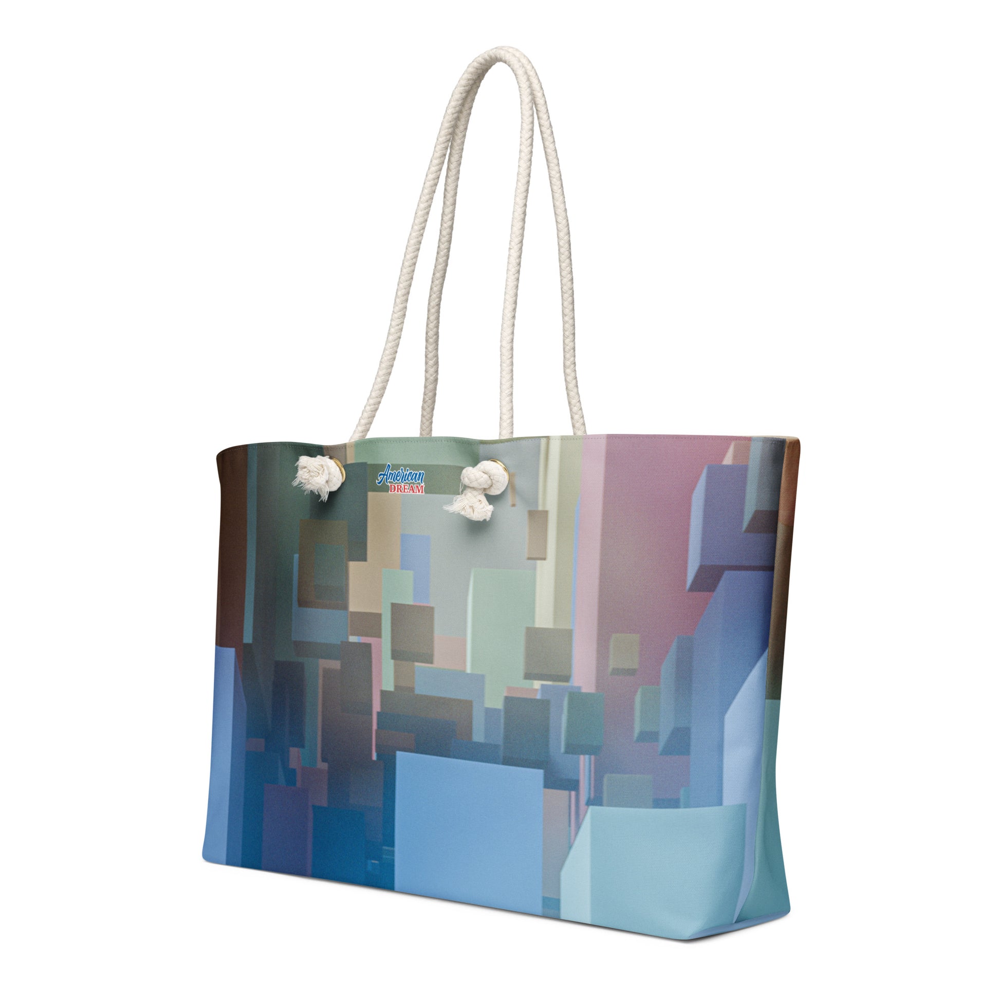 Geo Depth – Oversized Weekender Bag